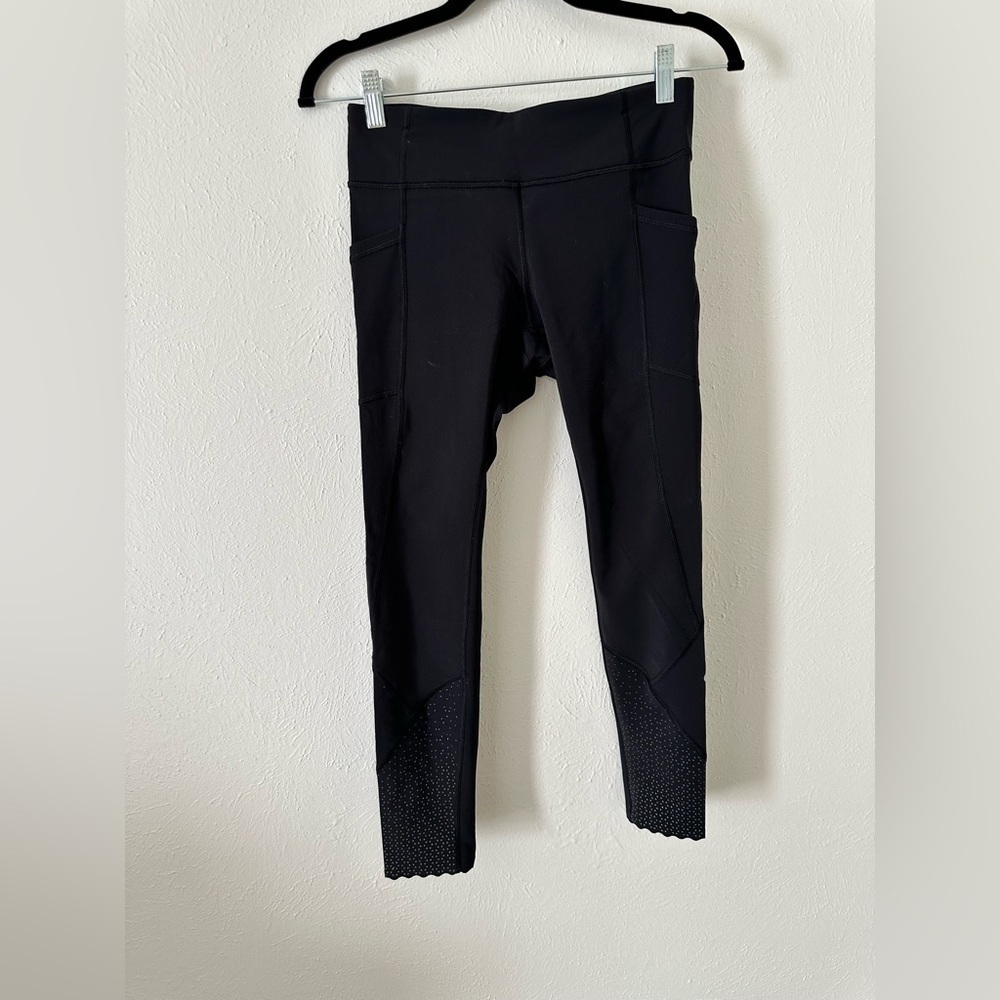 Lululemon black tight stuff tight legging size 6 - Picture 7 of 13